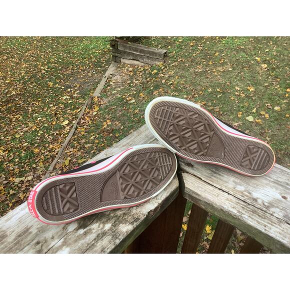 Converse Double Layer Black Hot Pink Neon Green Women 8 / Men 6 Unique Shoes - Picture 9 of 9